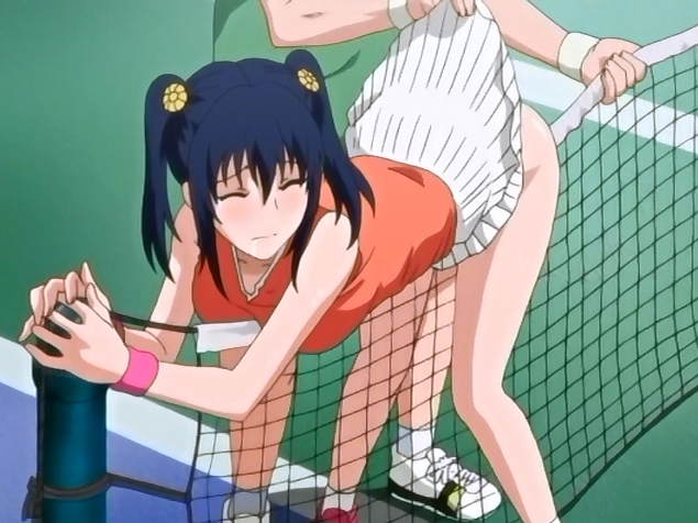 Horny hentai schoolgirl gets toyed in gym class